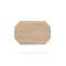 Unfinished Unpainted Wooden Octagon Shape Plaque DIY Unpainted Craft 6 Inches